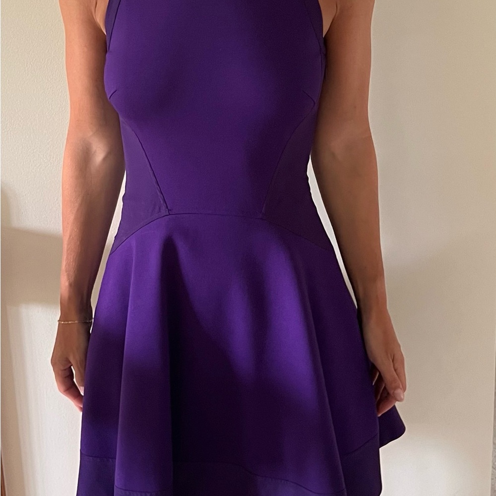Ted Baker Deep Purple Mini Dress - Picture 3 of 10